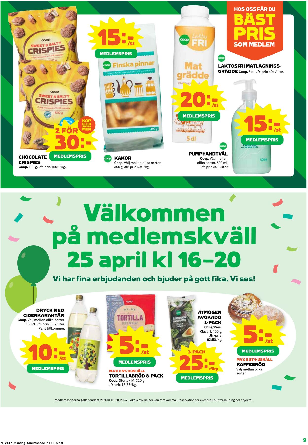 Erbjudanden Coop 22.04.2024 - 28.04.2024