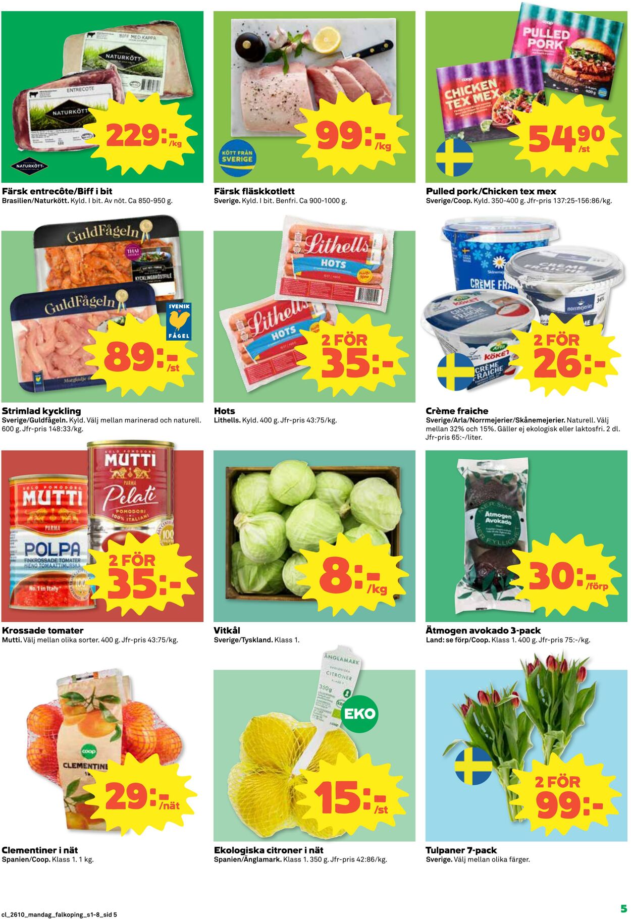 Erbjudanden Coop 02.03.2026 - 08.03.2026