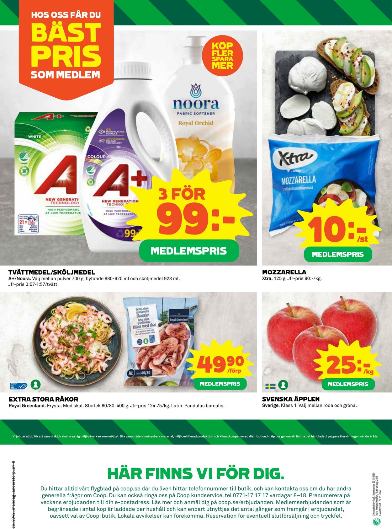 Erbjudanden Coop 16.10.2023 - 22.10.2023