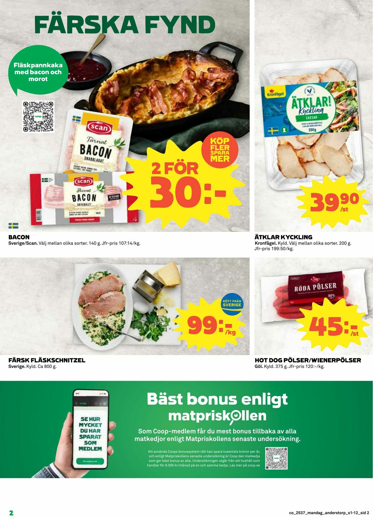 Erbjudanden Coop 08.09.2025 - 14.09.2025