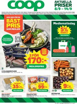 Erbjudanden Coop 08.09.2025 - 14.09.2025