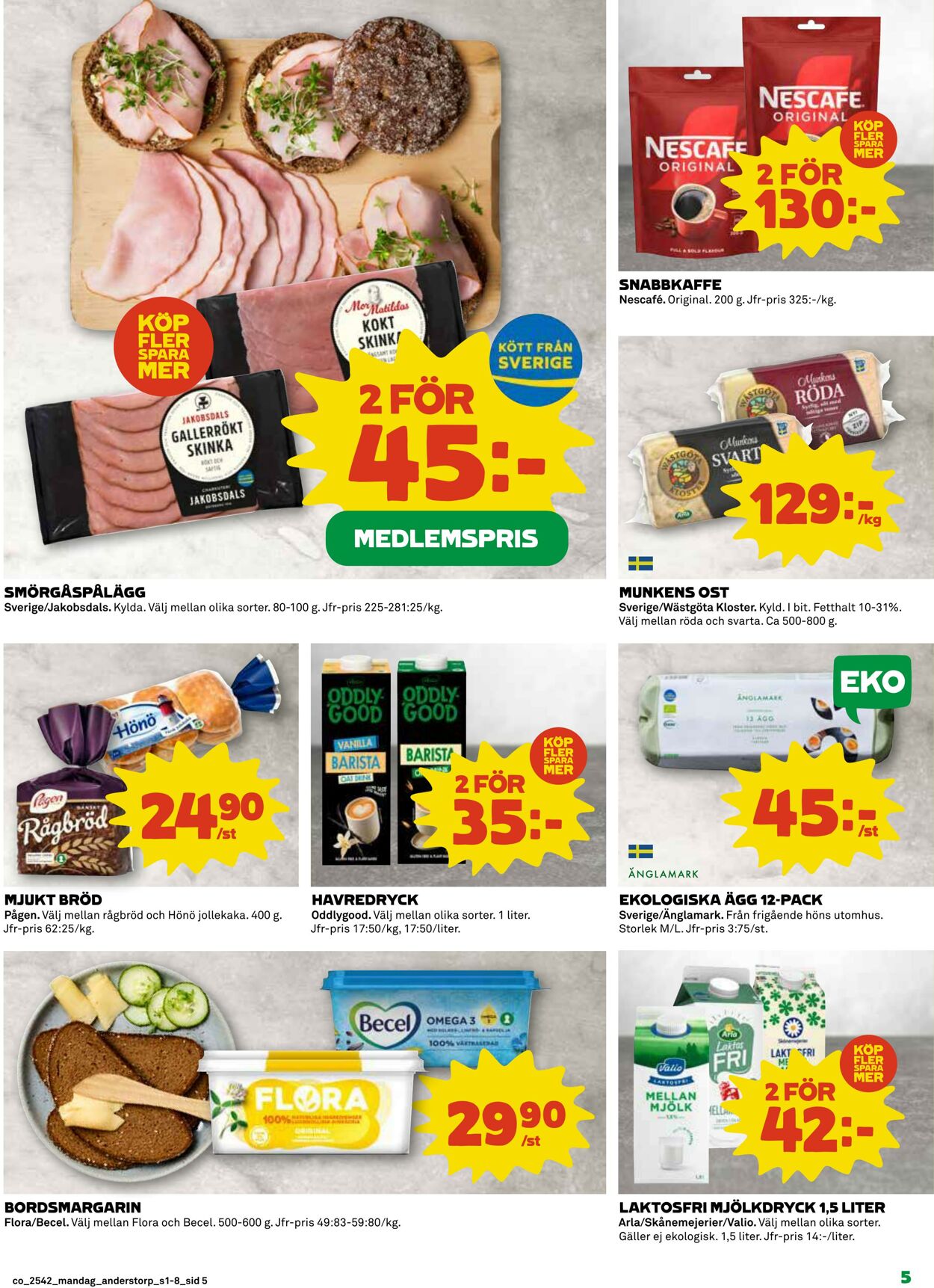 Erbjudanden Coop 13.10.2025 - 19.10.2025