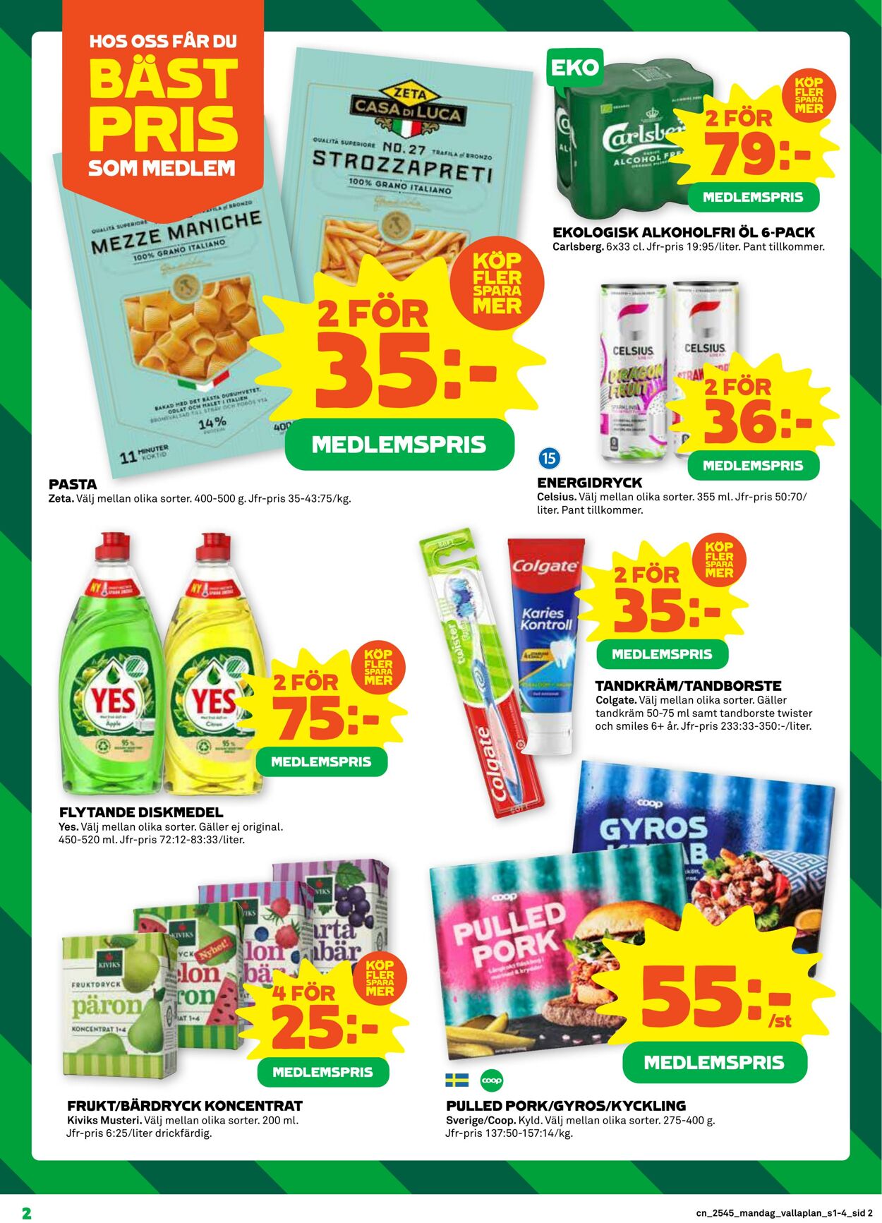 Erbjudanden Coop 03.11.2025 - 09.11.2025