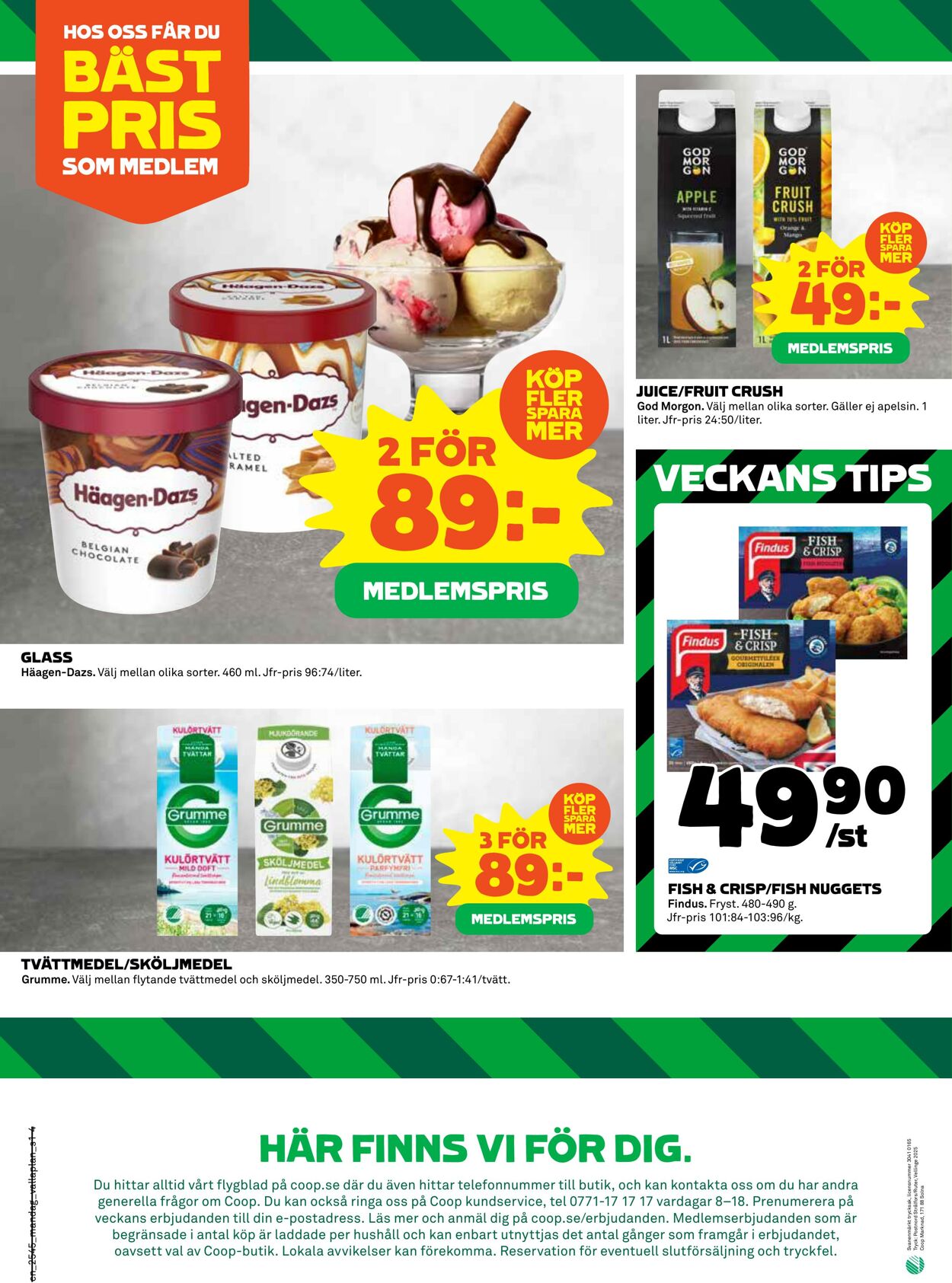 Erbjudanden Coop 03.11.2025 - 09.11.2025