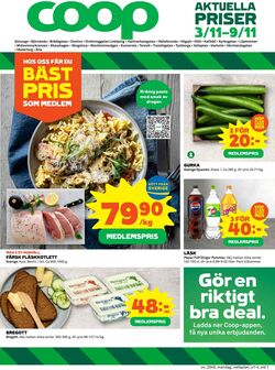 Erbjudanden Coop 03.11.2025 - 09.11.2025