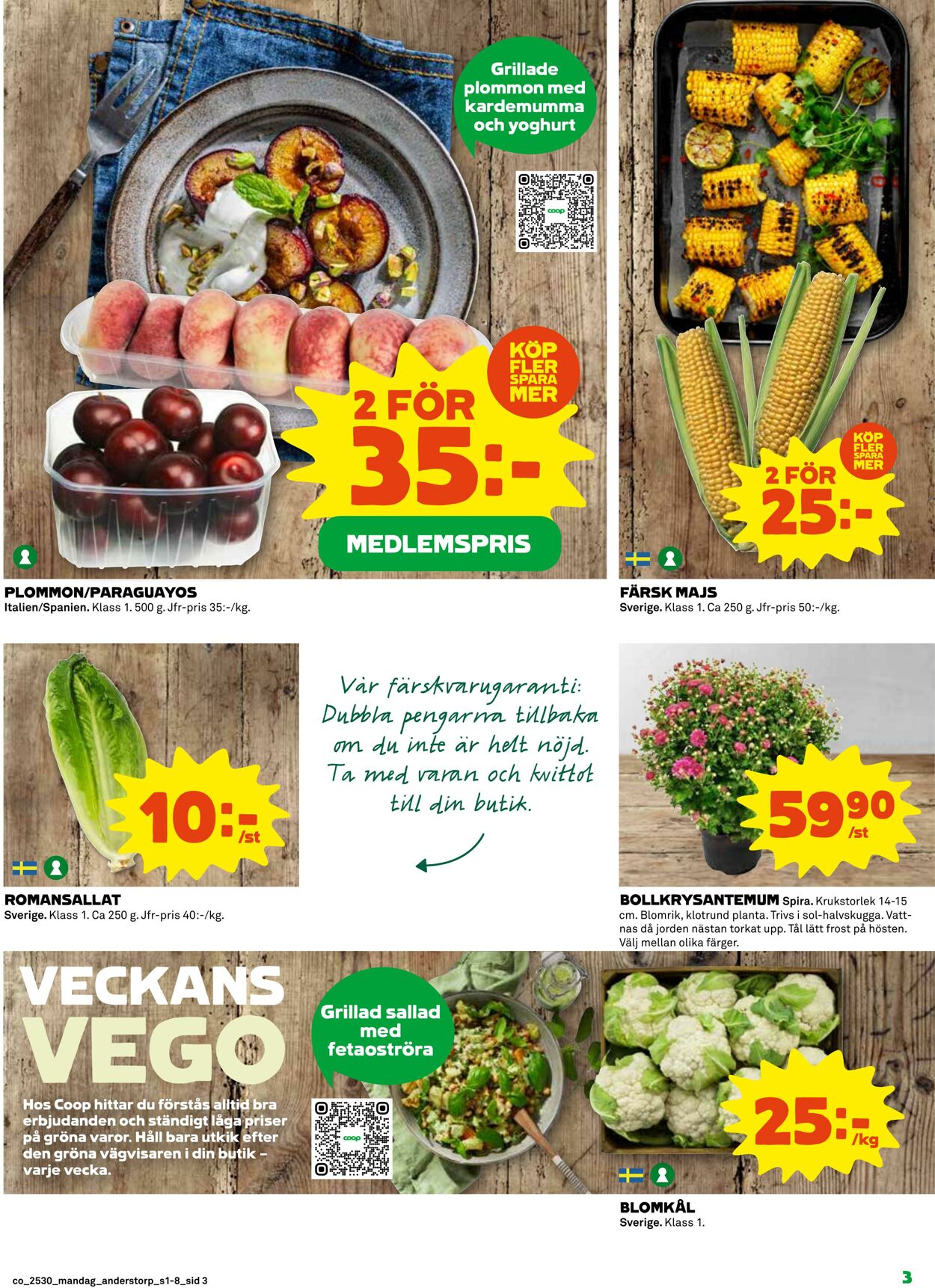 Erbjudanden Coop 21.07.2025 - 27.07.2025