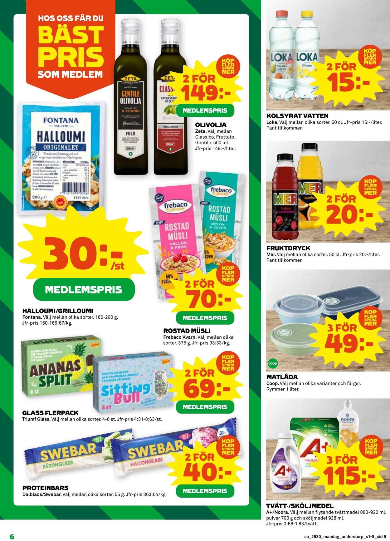 Erbjudanden Coop 21.07.2025 - 27.07.2025