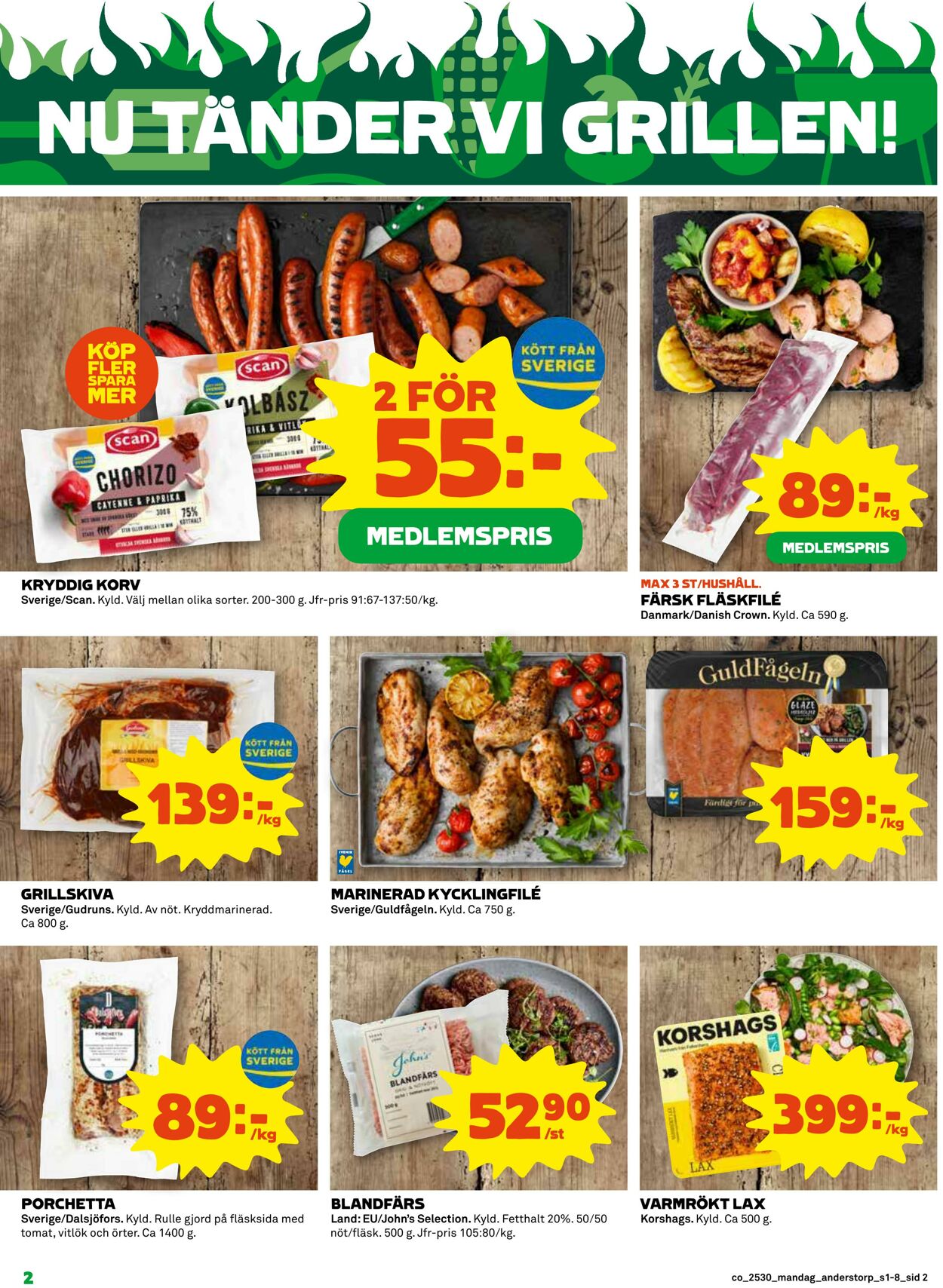 Erbjudanden Coop 21.07.2025 - 27.07.2025