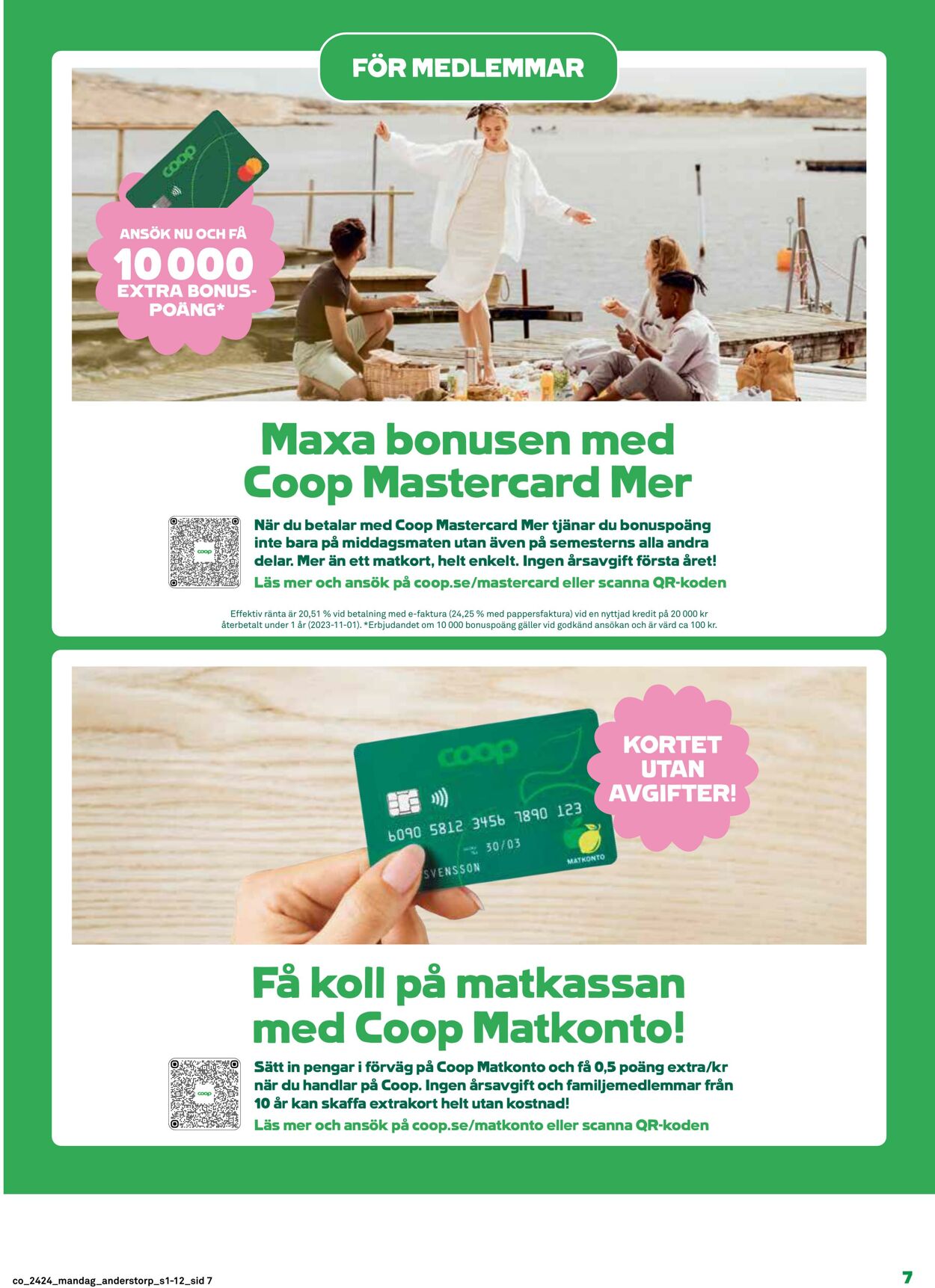 Erbjudanden Coop 10.06.2024 - 16.06.2024