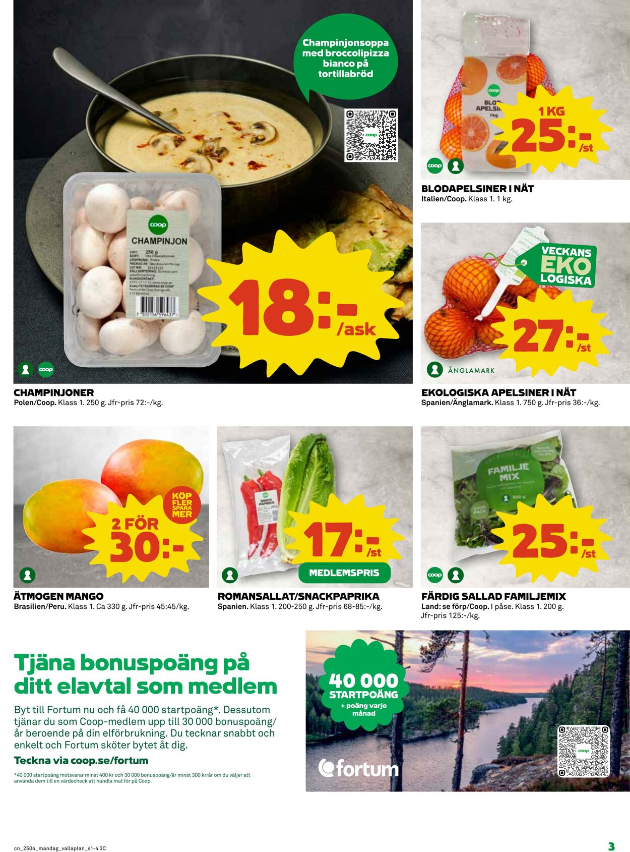 Erbjudanden Coop 20.01.2025 - 26.01.2025