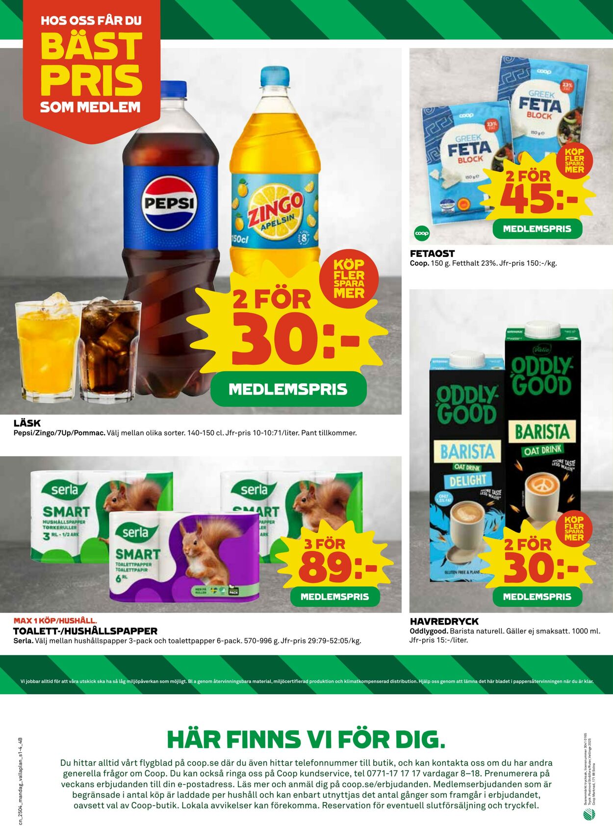 Erbjudanden Coop 20.01.2025 - 26.01.2025