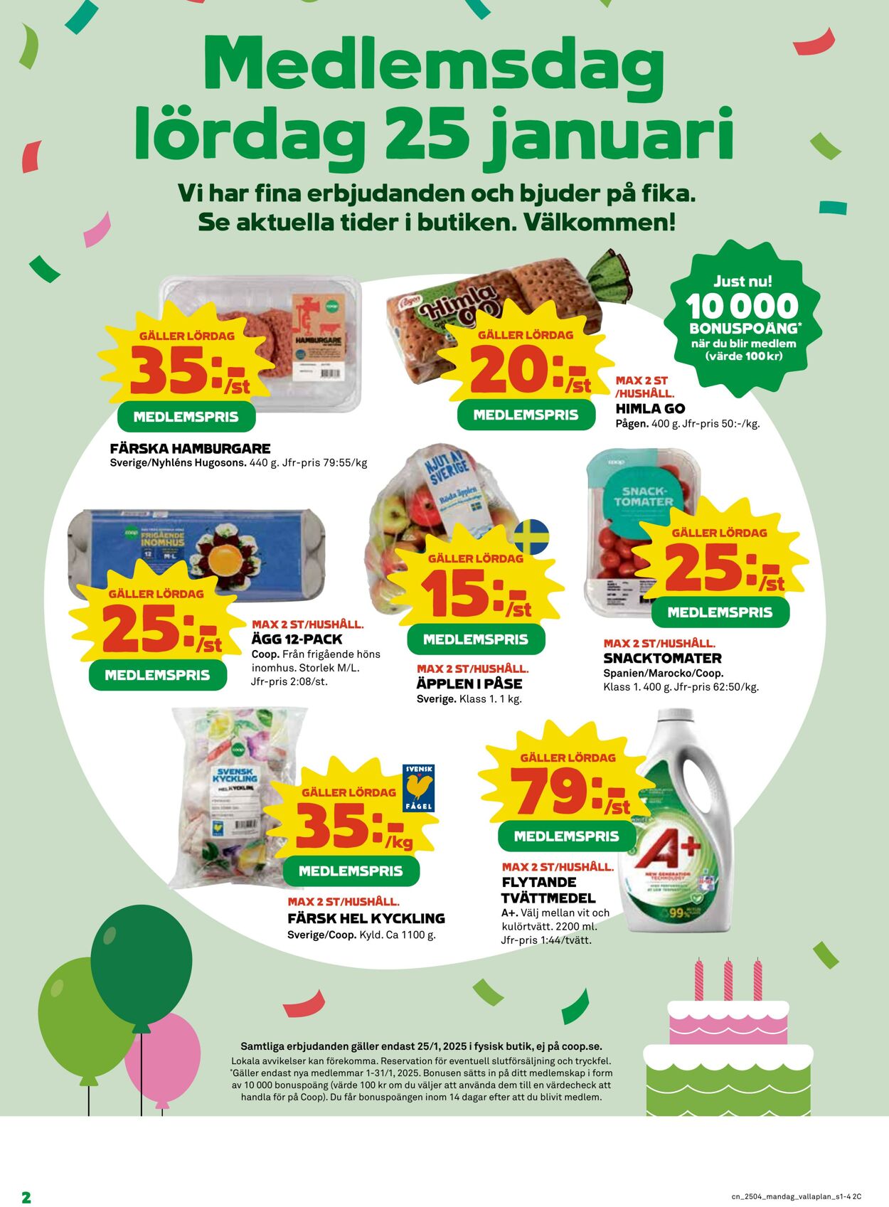 Erbjudanden Coop 20.01.2025 - 26.01.2025