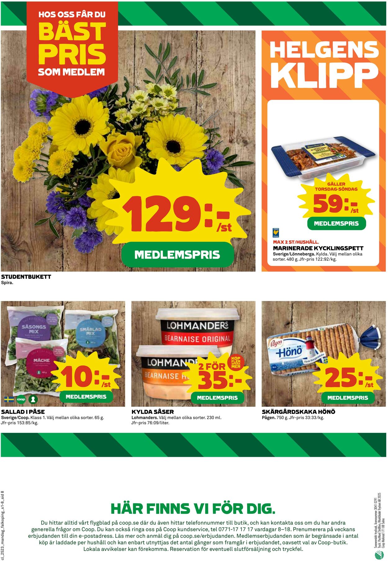 Erbjudanden Coop 02.06.2025 - 08.06.2025