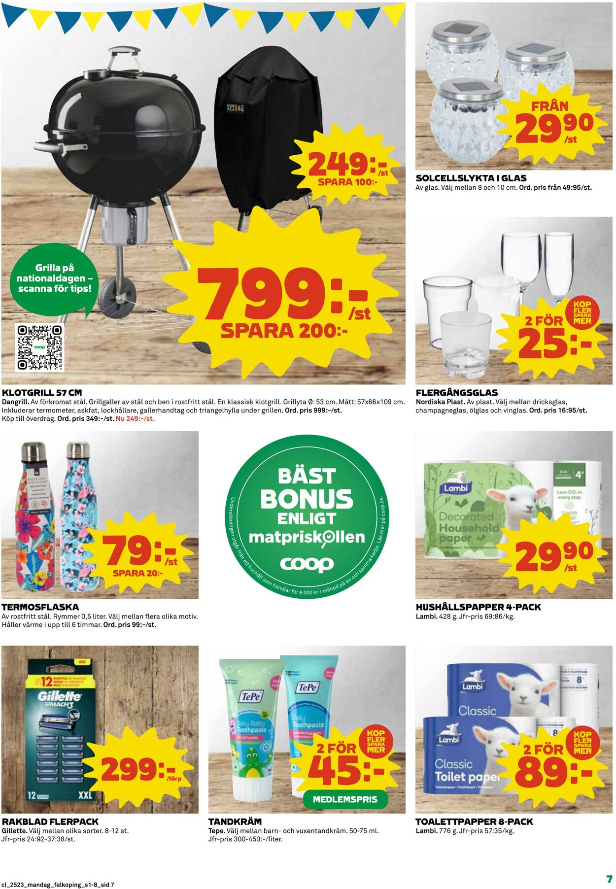 Erbjudanden Coop 02.06.2025 - 08.06.2025