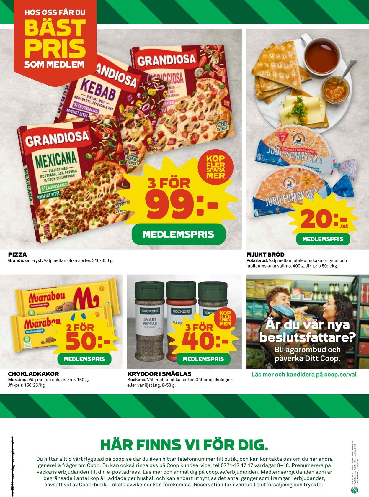 Erbjudanden Coop 29.09.2025 - 05.10.2025