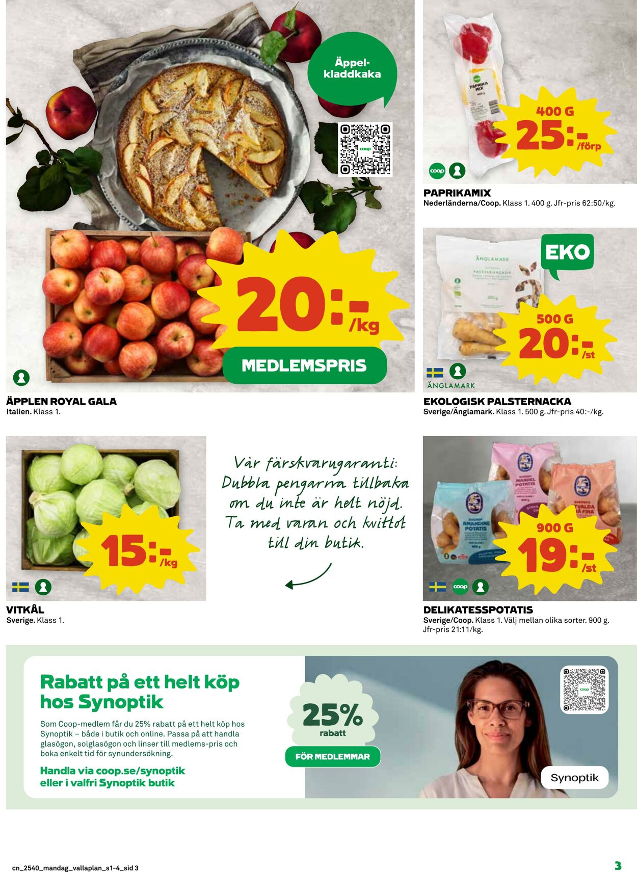 Erbjudanden Coop 29.09.2025 - 05.10.2025