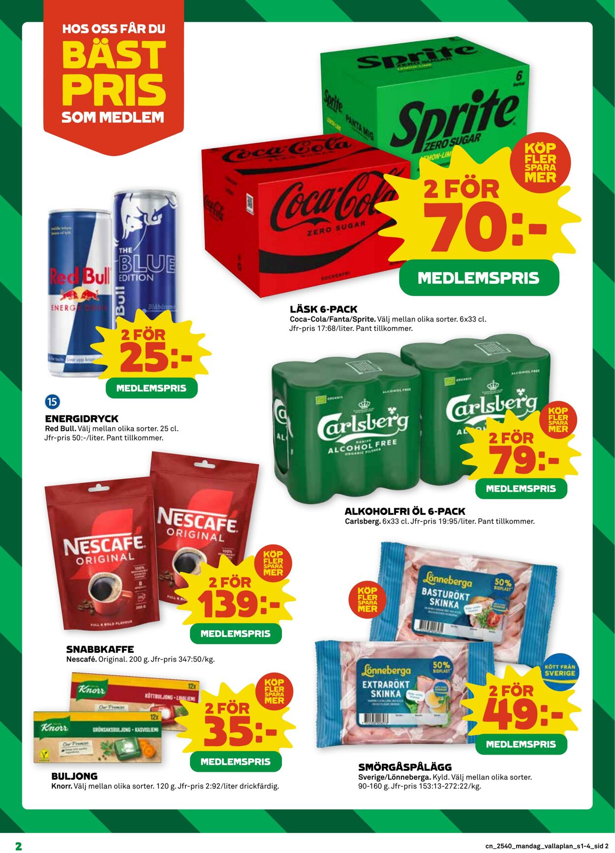 Erbjudanden Coop 29.09.2025 - 05.10.2025