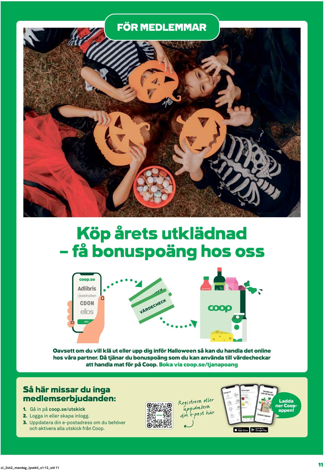 Erbjudanden Coop 14.10.2024 - 20.10.2024