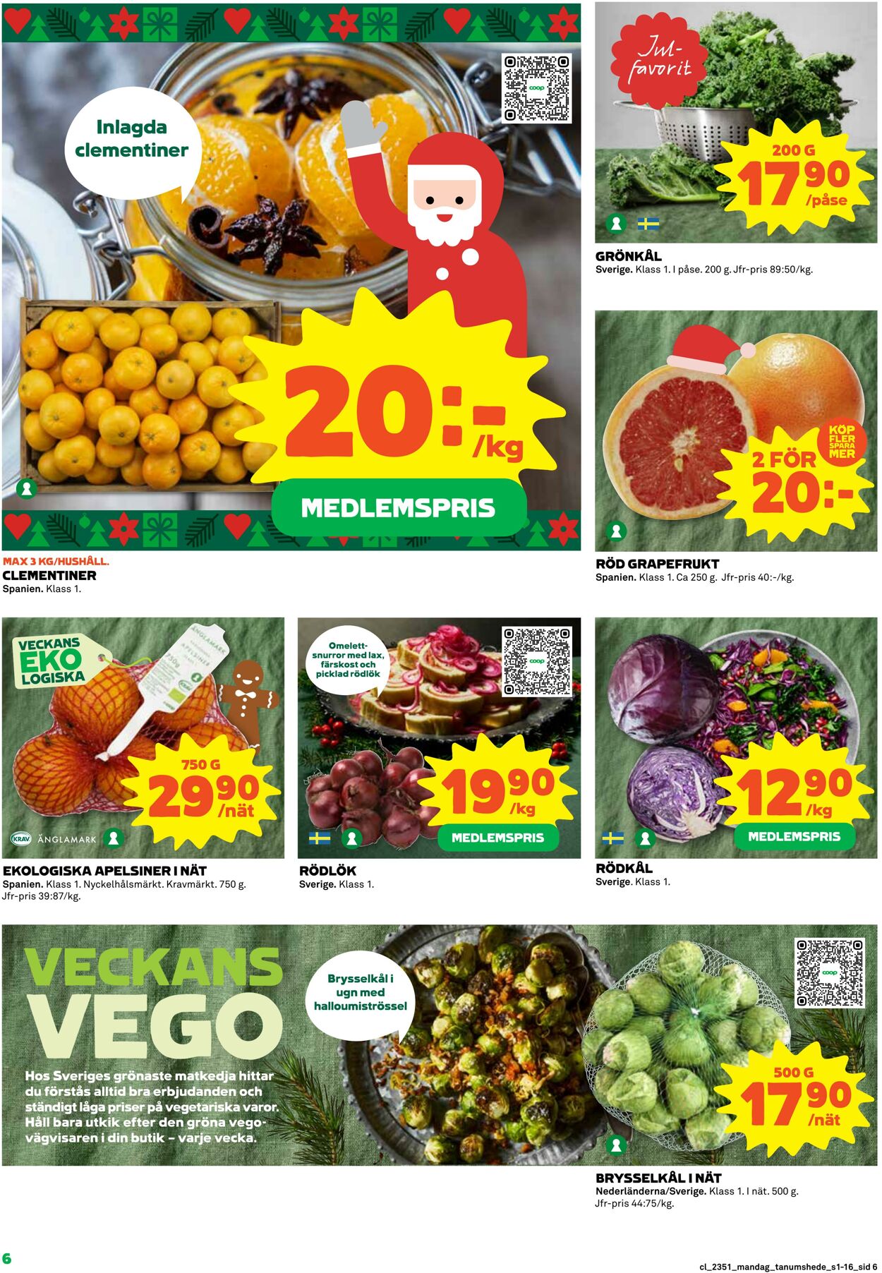 Erbjudanden Coop 25.12.2023 - 31.12.2023