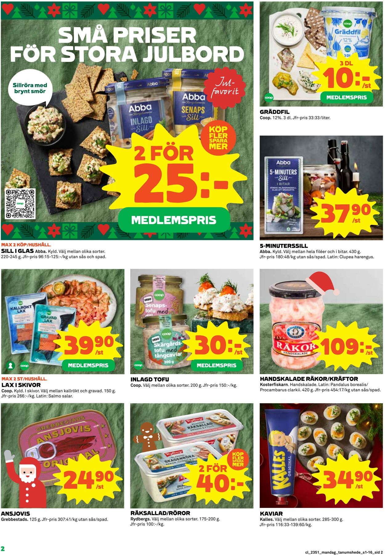 Erbjudanden Coop 25.12.2023 - 31.12.2023