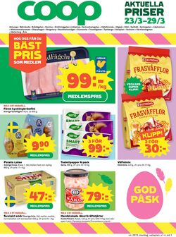 Erbjudanden Coop 23.03.2026 - 29.03.2026