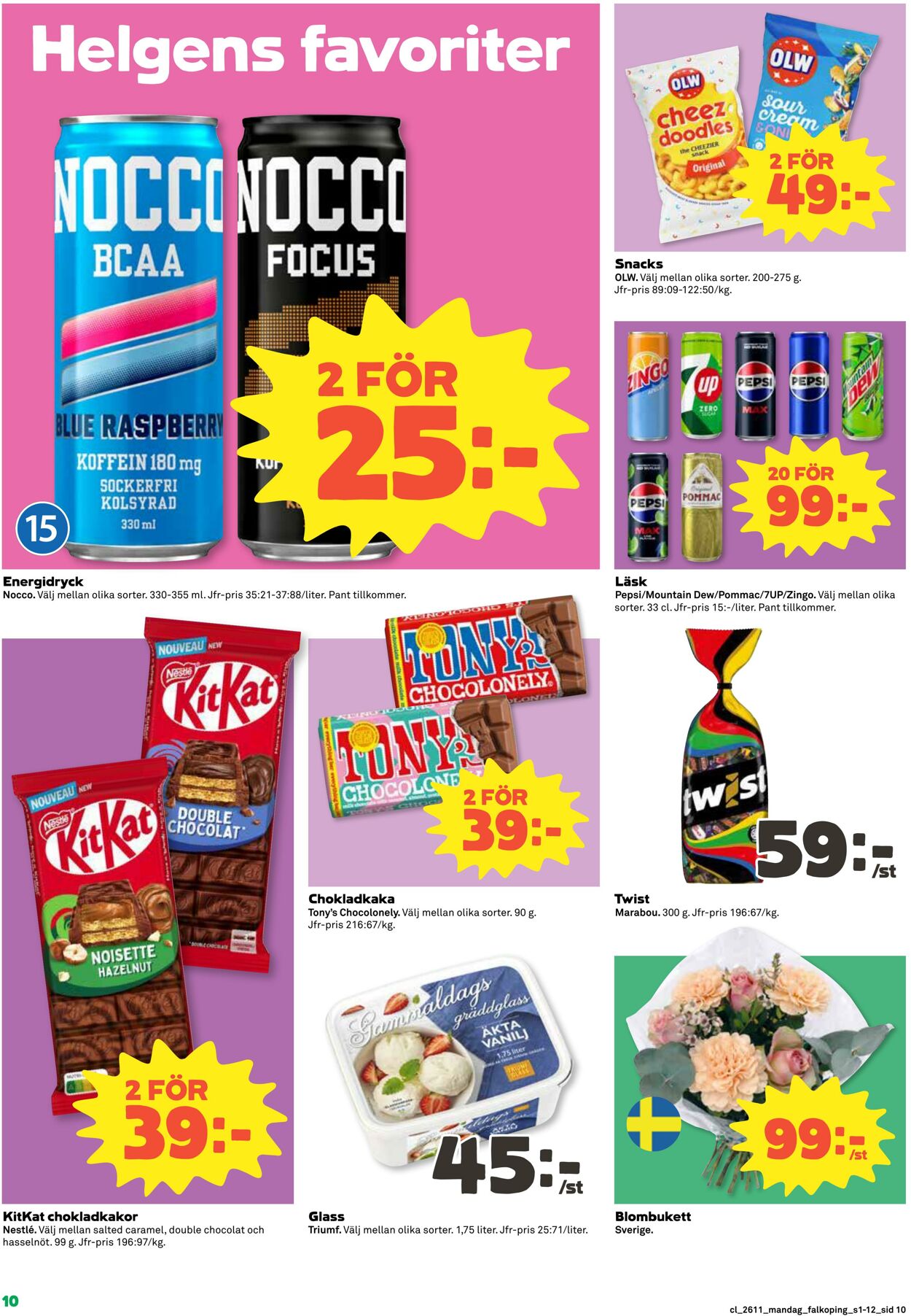 Erbjudanden Coop 09.03.2026 - 15.03.2026