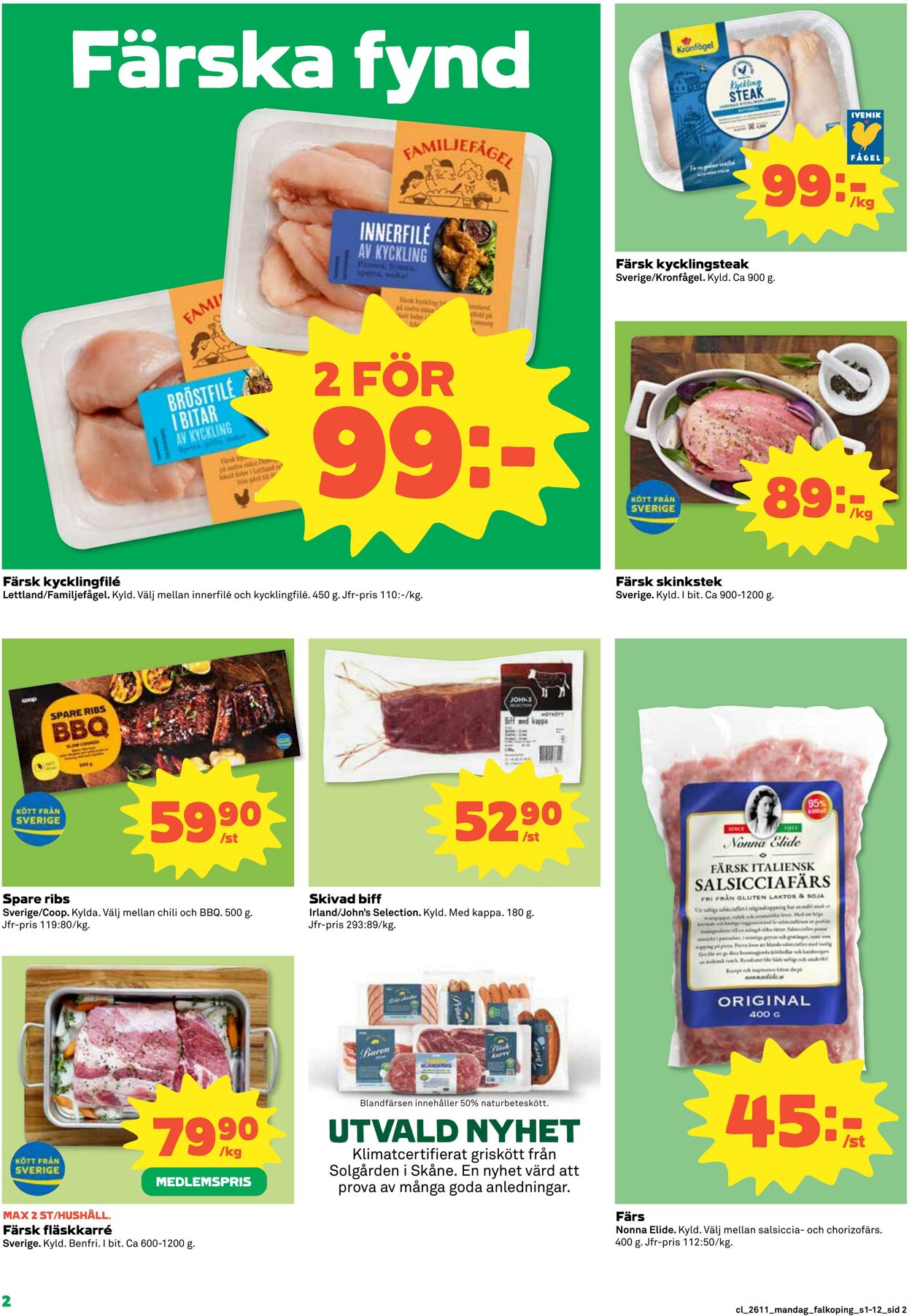 Erbjudanden Coop 09.03.2026 - 15.03.2026