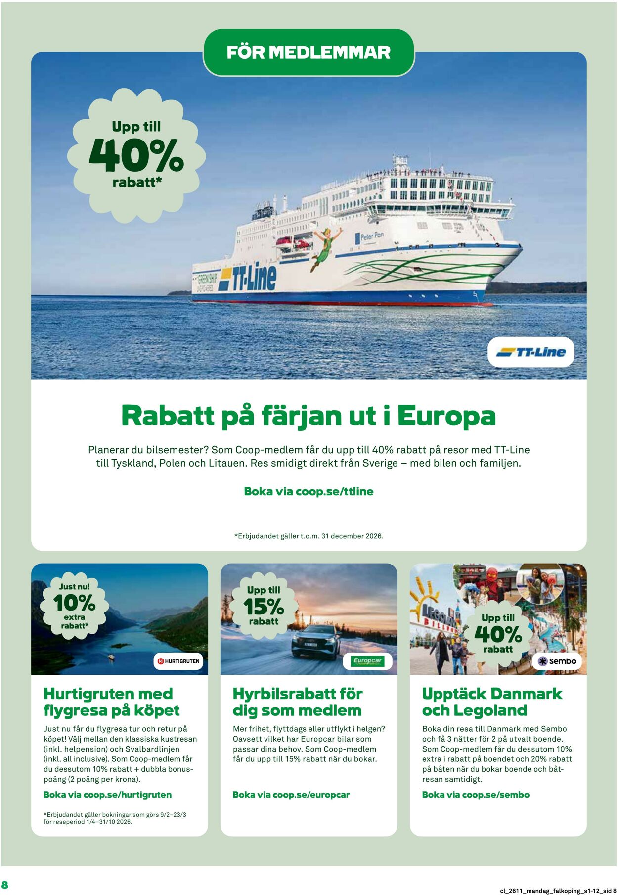 Erbjudanden Coop 09.03.2026 - 15.03.2026