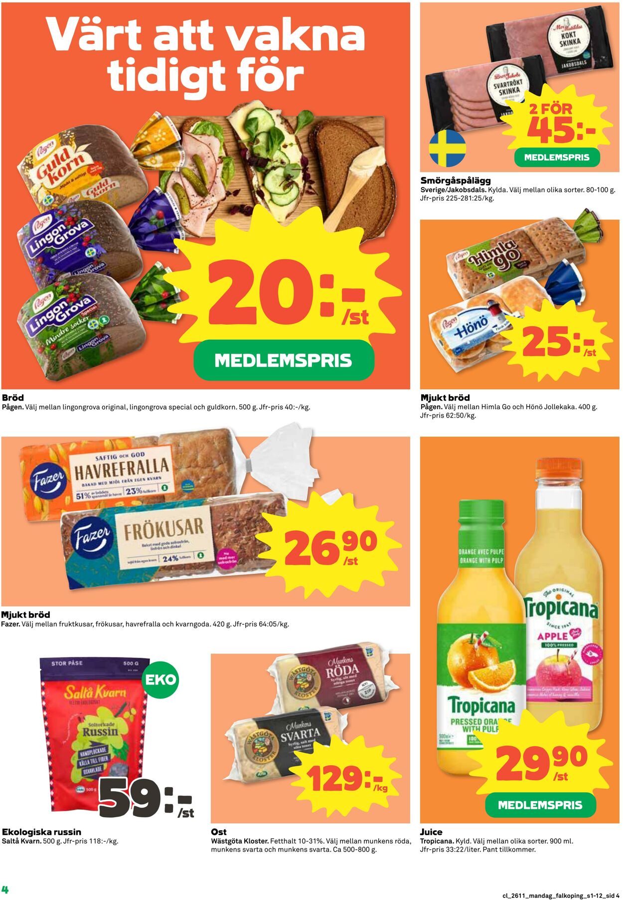 Erbjudanden Coop 09.03.2026 - 15.03.2026