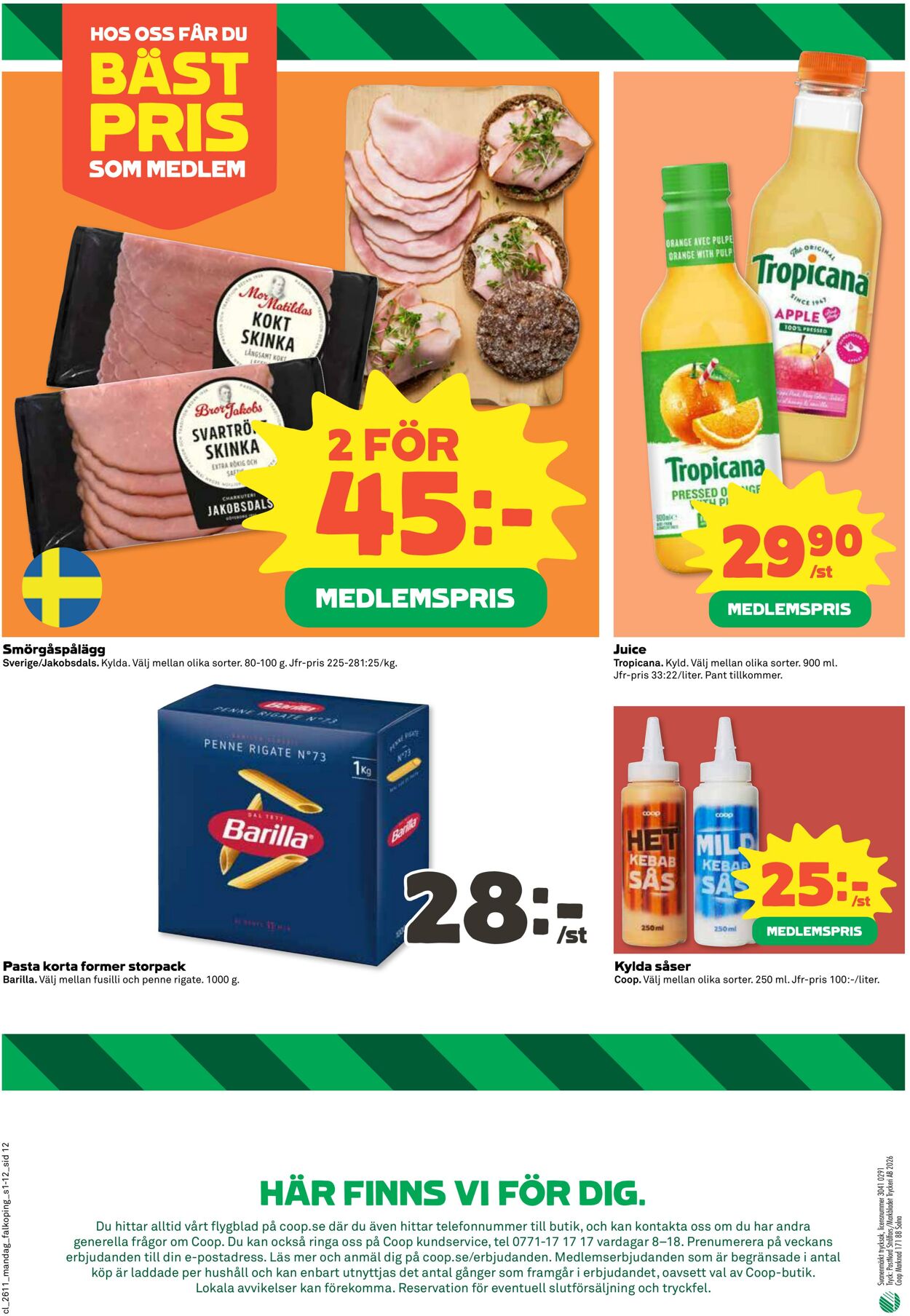 Erbjudanden Coop 09.03.2026 - 15.03.2026