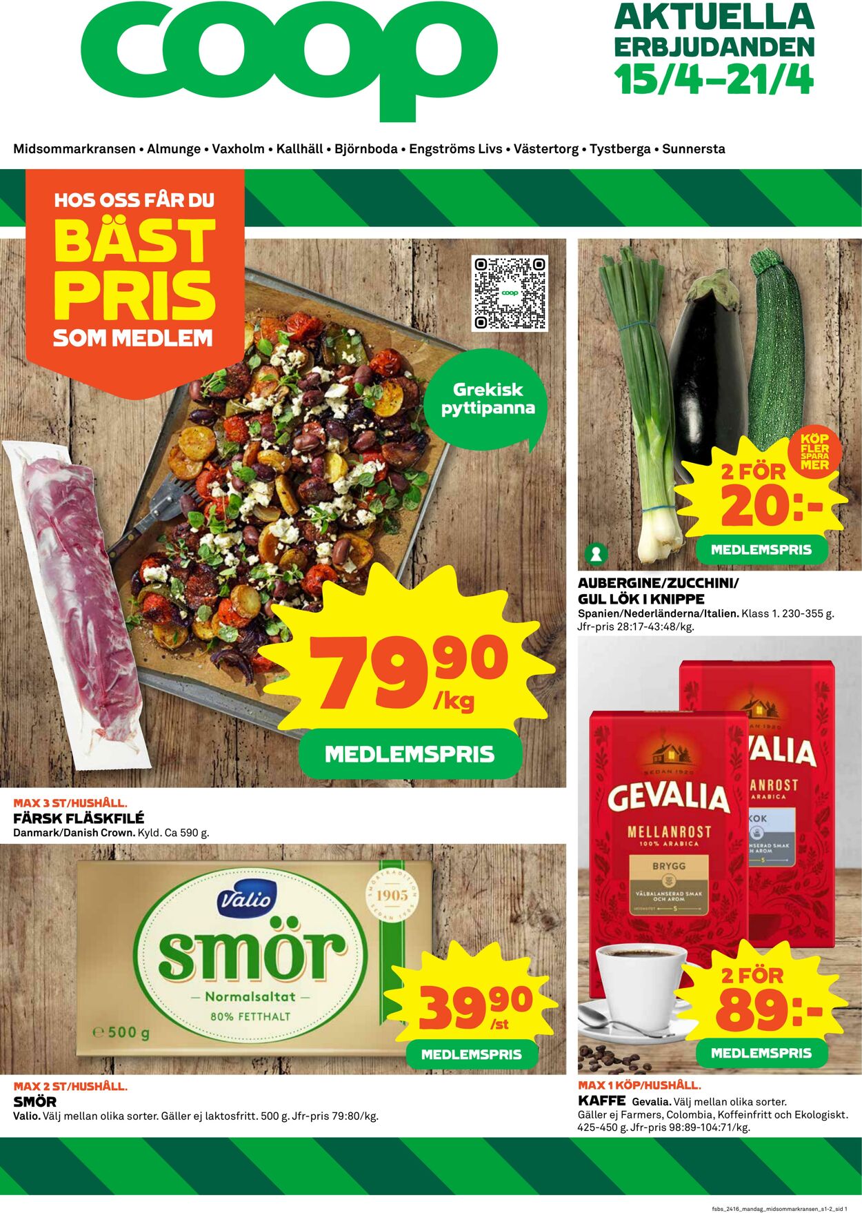 Erbjudanden Coop 15.04.2024 - 21.04.2024