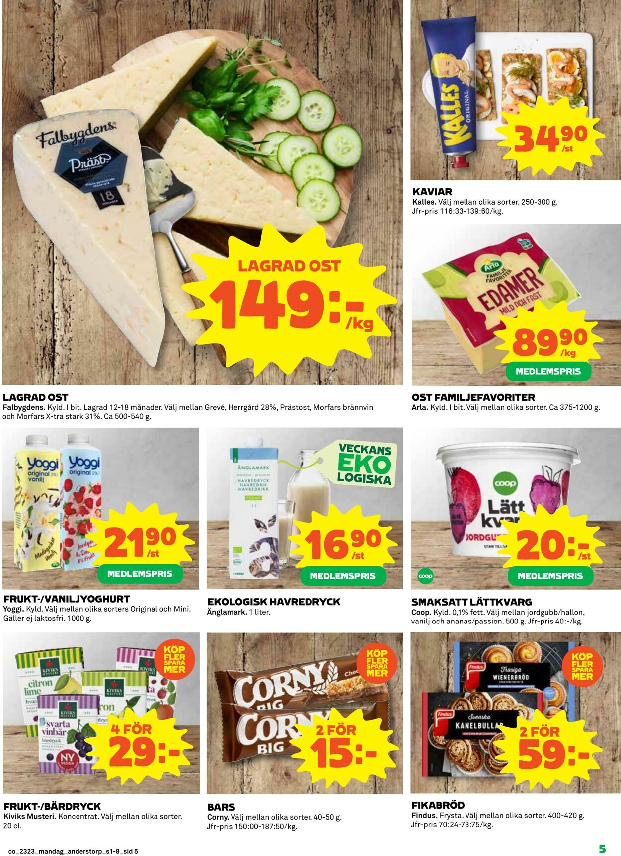 Erbjudanden Coop 05.06.2023 - 11.06.2023