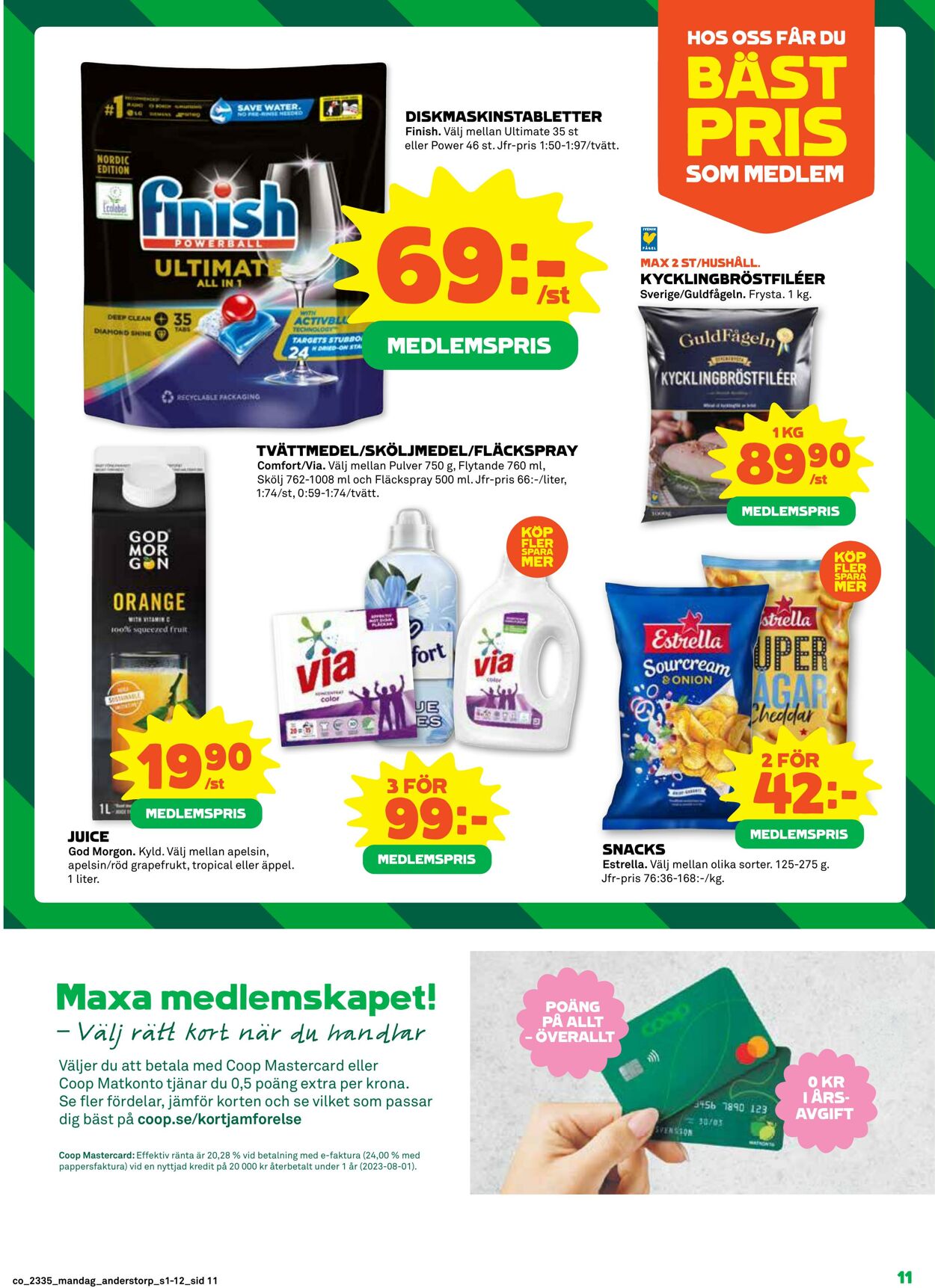 Erbjudanden Coop 28.08.2023 - 03.09.2023