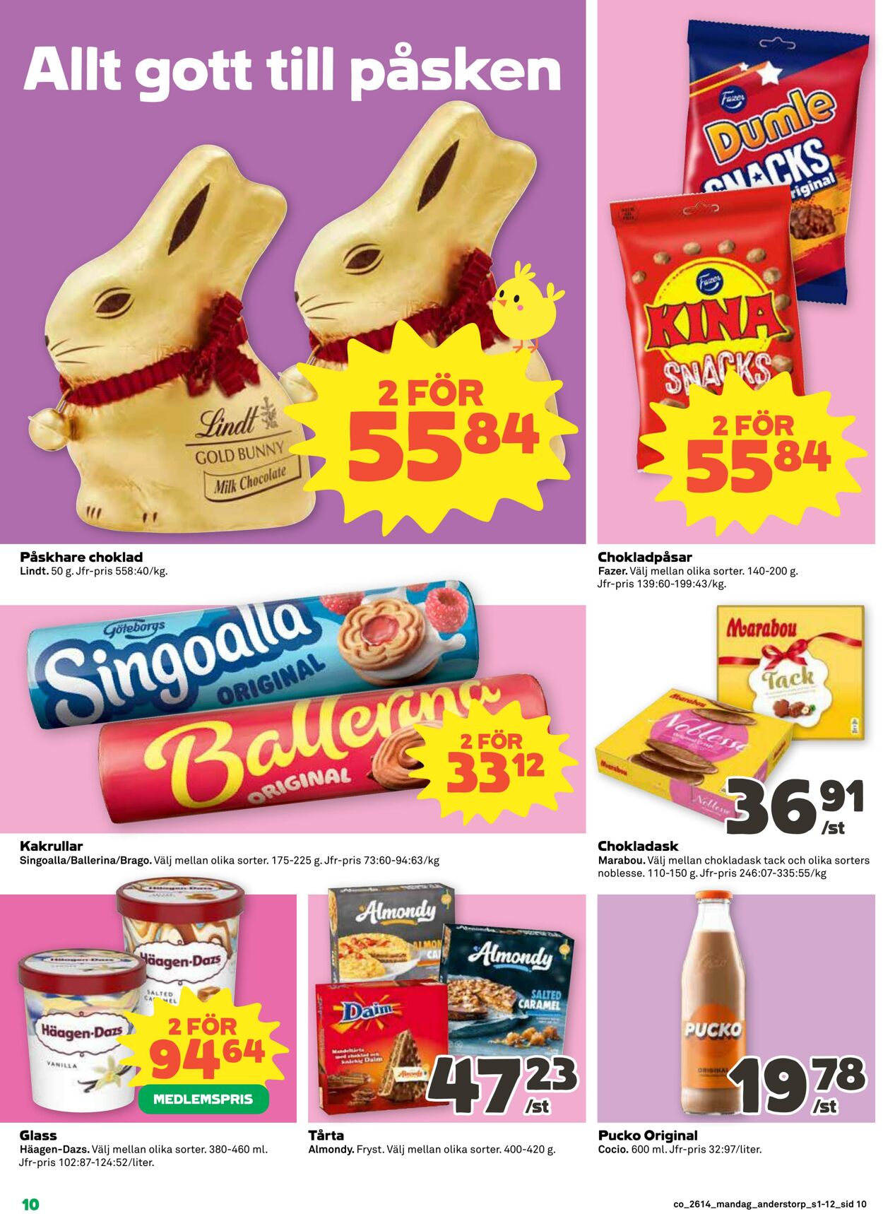 Erbjudanden Coop 30.03.2026 - 05.04.2026