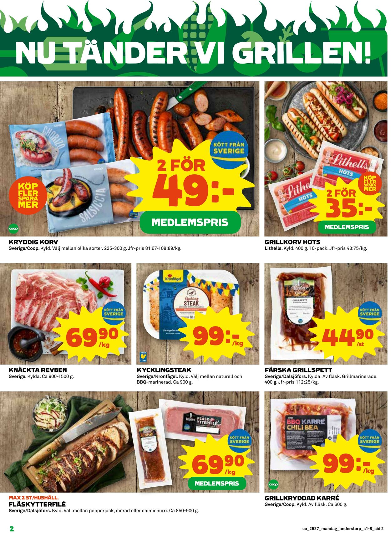 Erbjudanden Coop 30.06.2025 - 06.07.2025