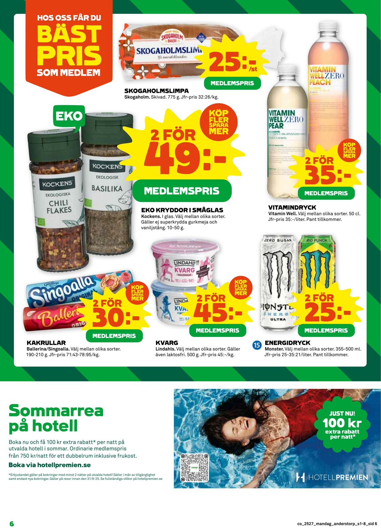 Erbjudanden Coop 30.06.2025 - 06.07.2025