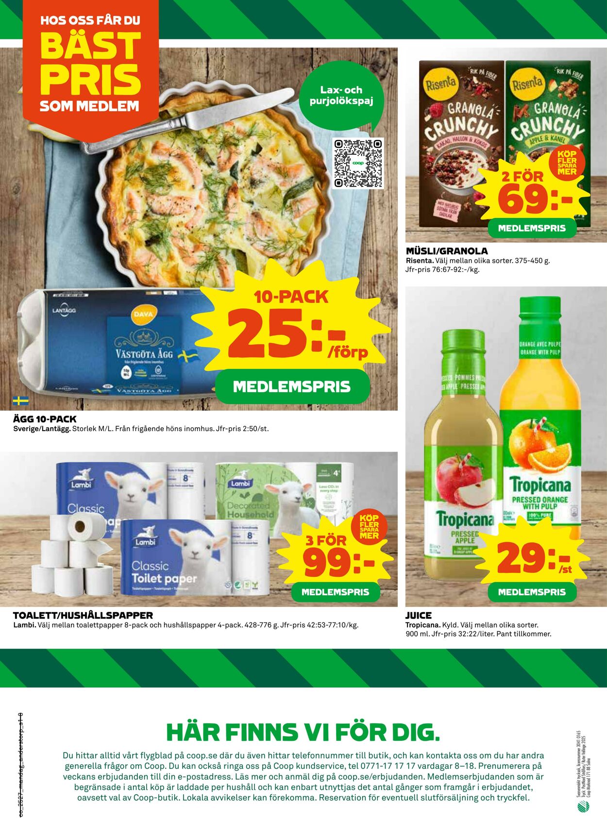 Erbjudanden Coop 30.06.2025 - 06.07.2025
