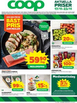 Erbjudanden Coop 17.11.2025 - 23.11.2025