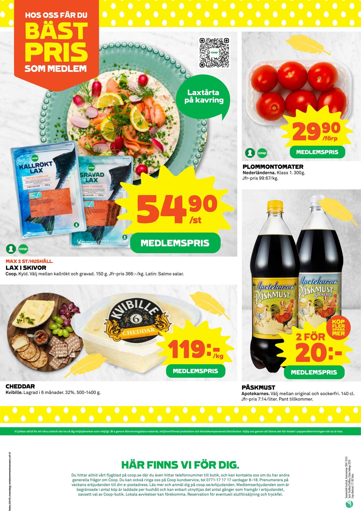 Erbjudanden Coop 25.03.2024 - 31.03.2024