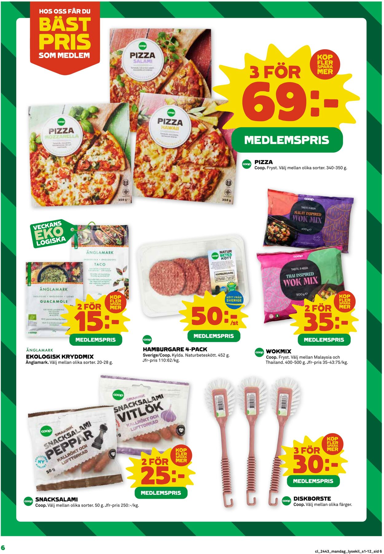 Erbjudanden Coop 21.10.2024 - 27.10.2024