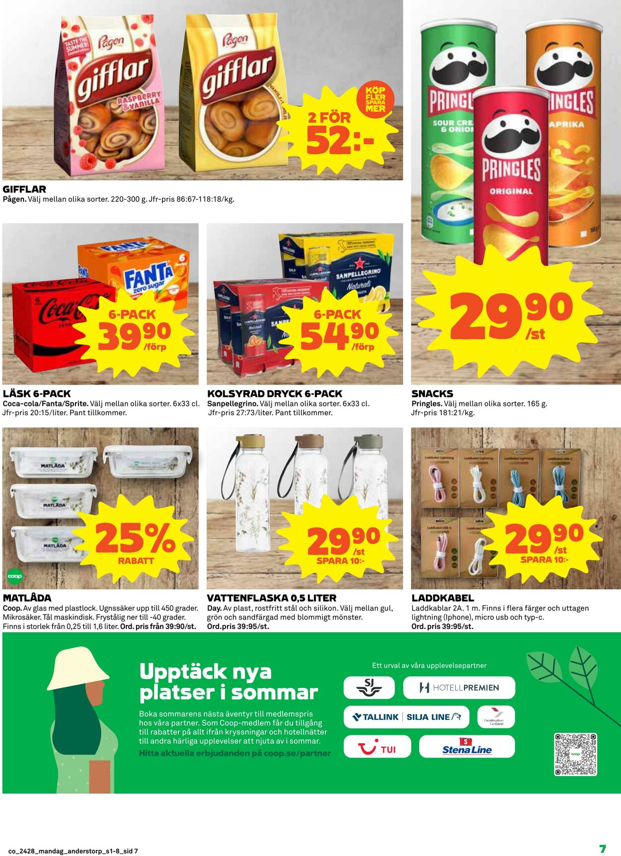 Erbjudanden Coop 08.07.2024 - 14.07.2024