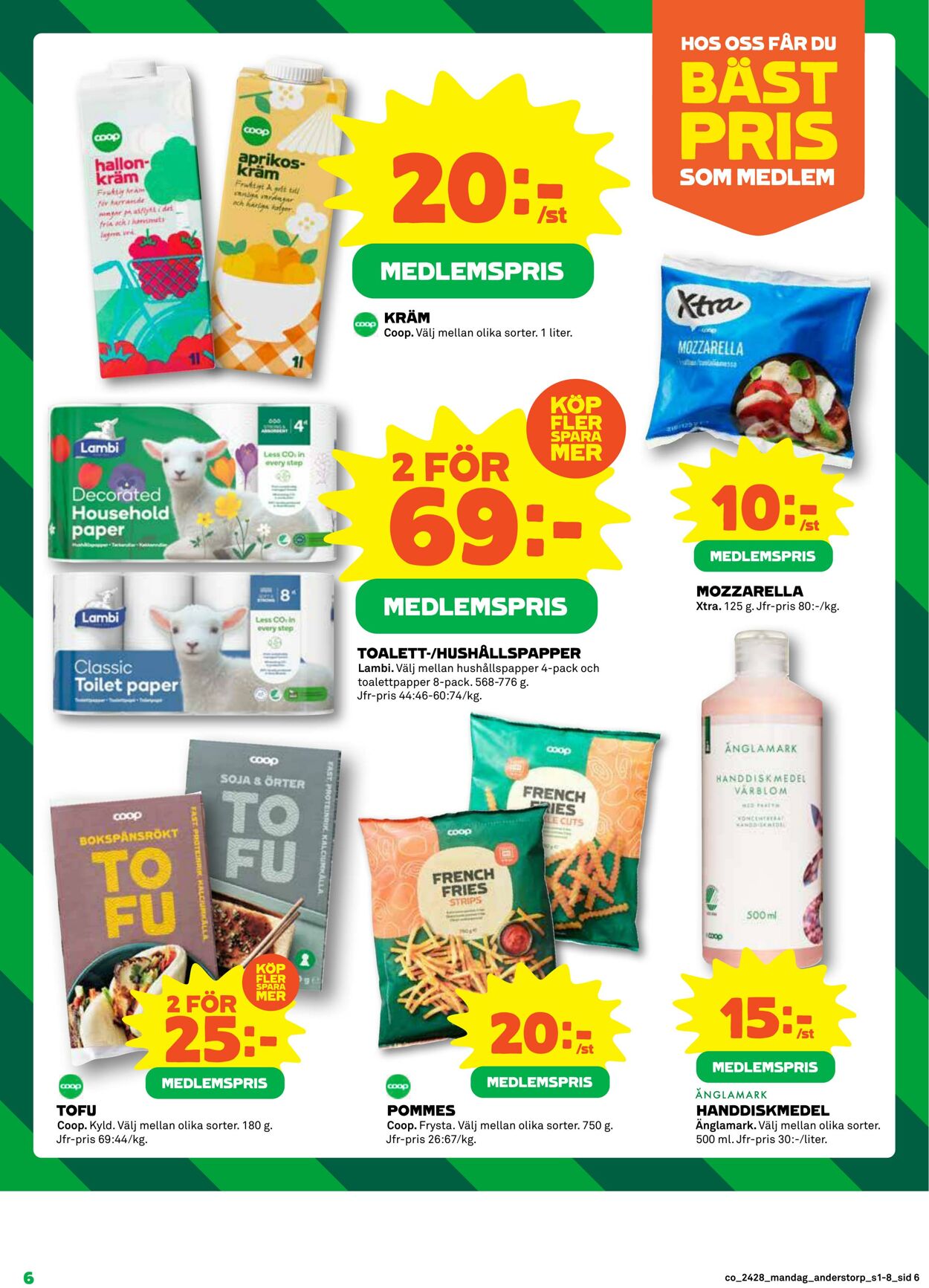 Erbjudanden Coop 08.07.2024 - 14.07.2024