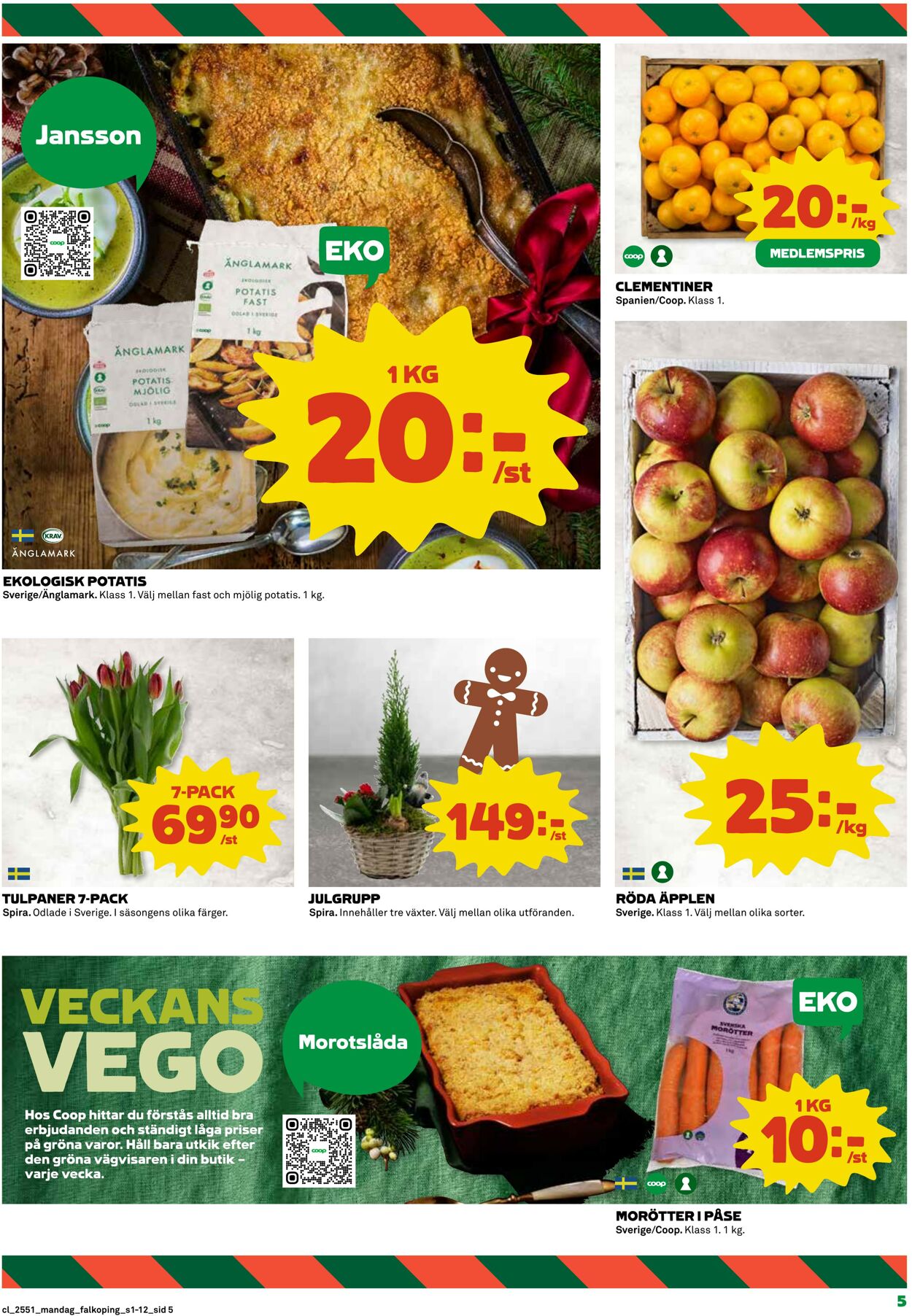 Erbjudanden Coop 15.12.2025 - 21.12.2025