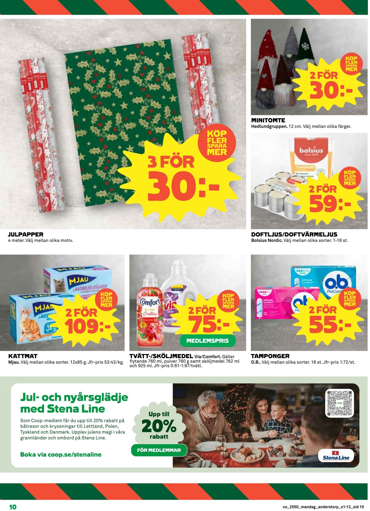 Erbjudanden Coop 08.12.2025 - 14.12.2025