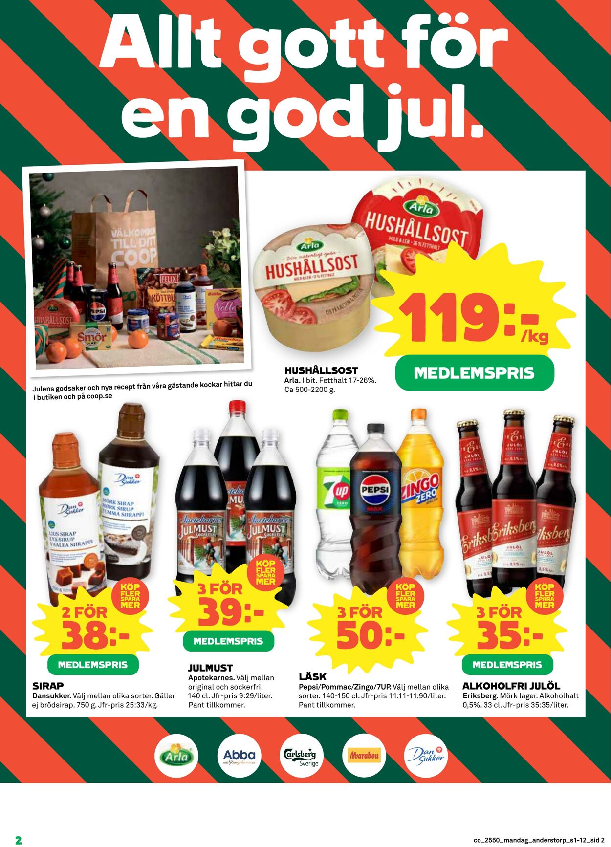 Erbjudanden Coop 08.12.2025 - 14.12.2025