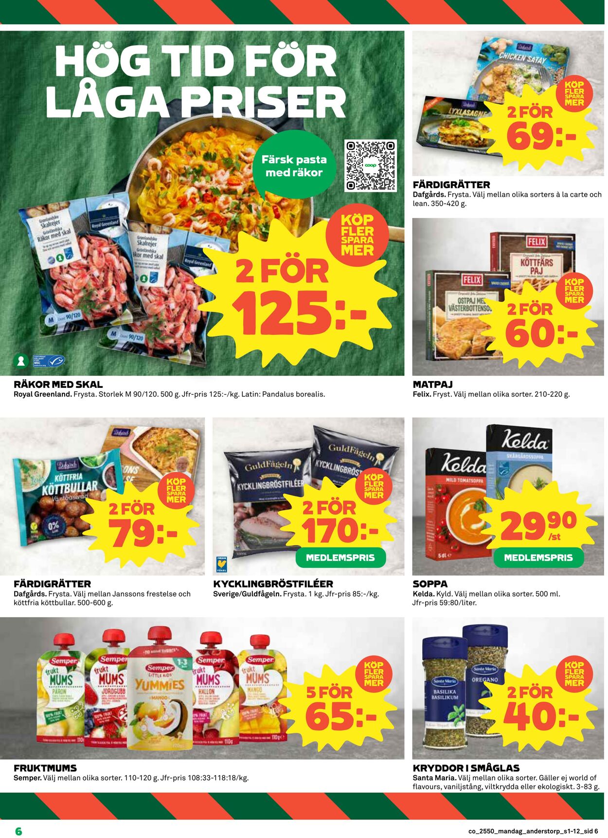 Erbjudanden Coop 08.12.2025 - 14.12.2025
