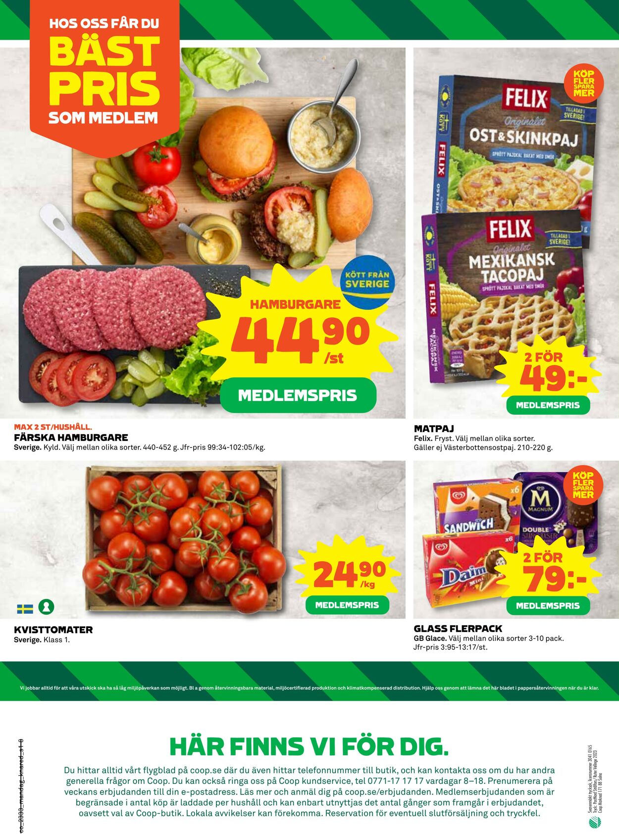 Erbjudanden Coop 14.08.2023 - 20.08.2023