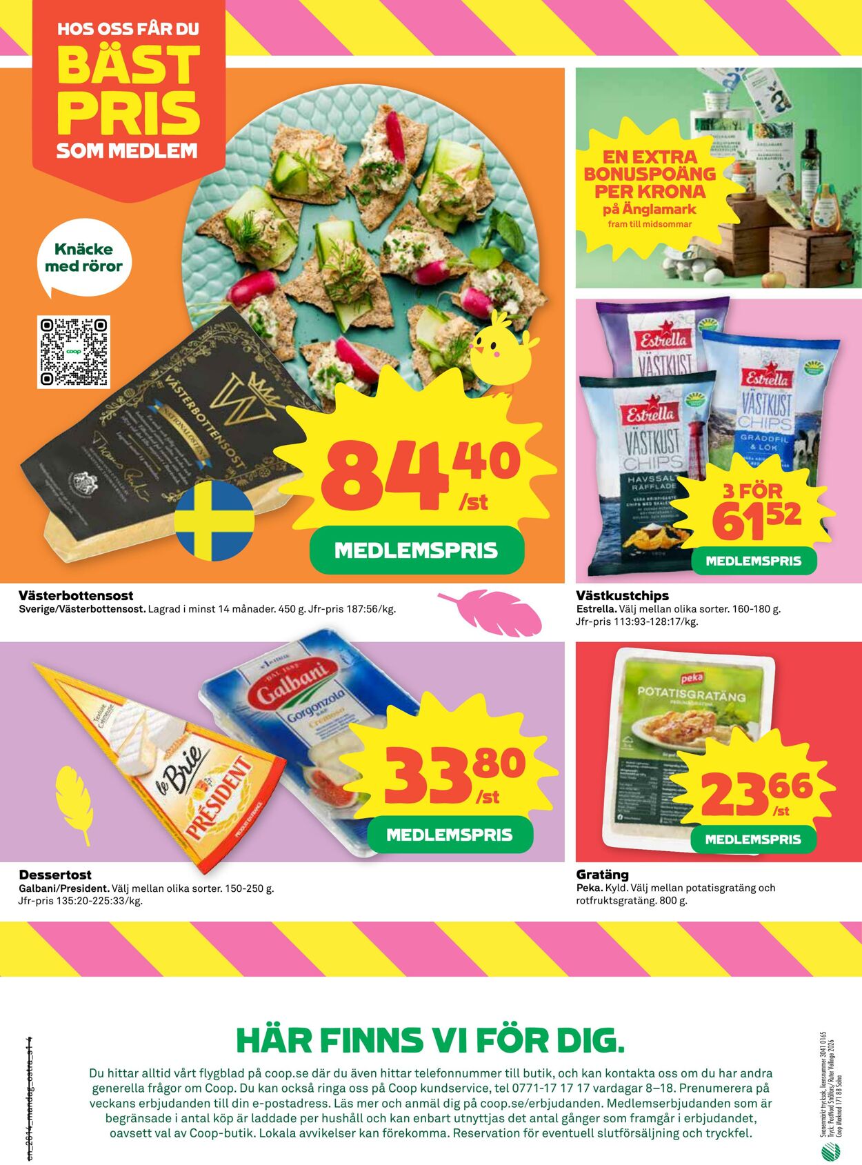 Erbjudanden Coop 30.03.2026 - 05.04.2026