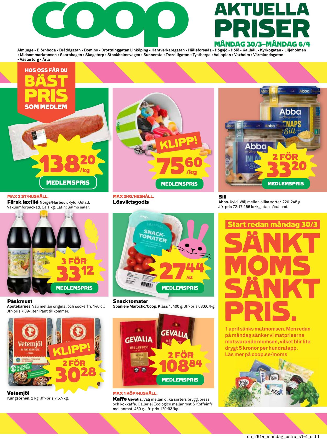 Erbjudanden Coop 30.03.2026 - 05.04.2026