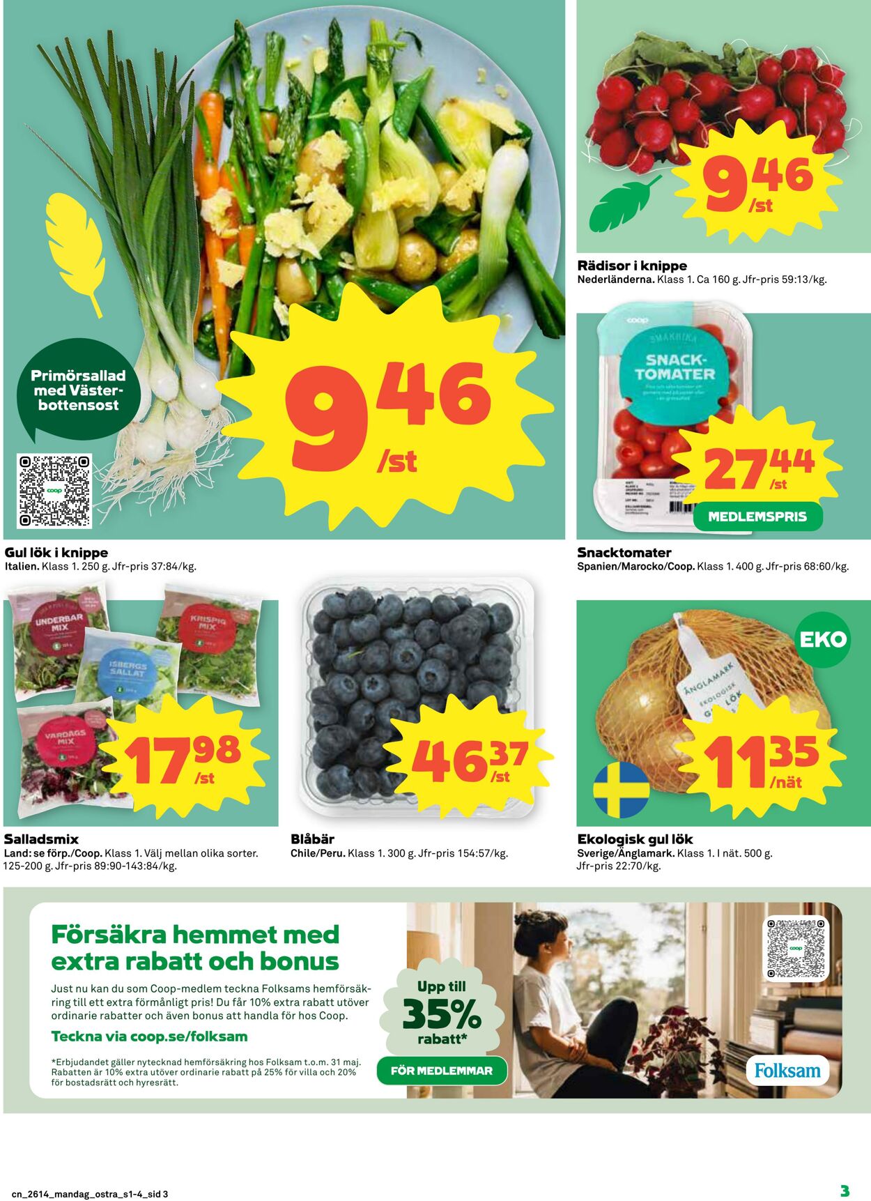 Erbjudanden Coop 30.03.2026 - 05.04.2026